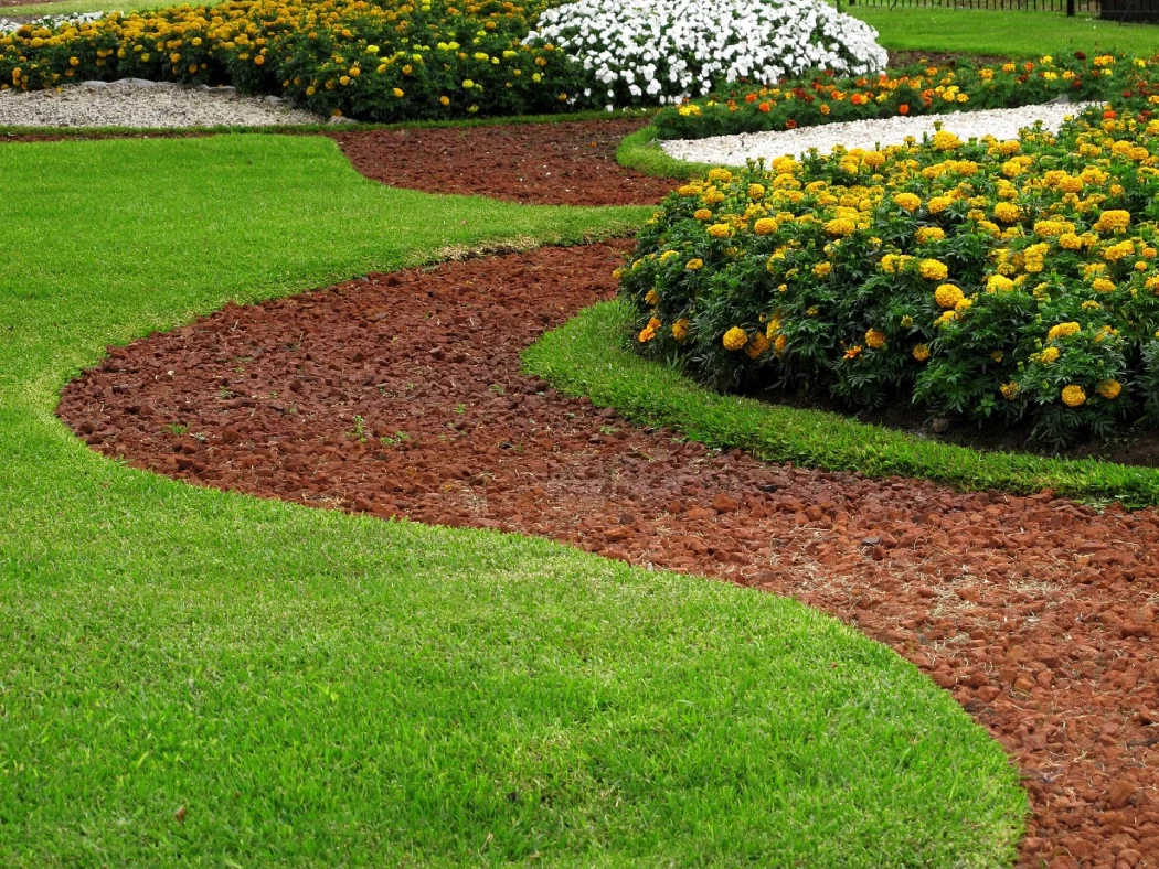 Beautiful Garden and rock wall | 