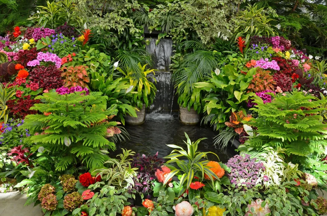 small ponds, waterfalls, or decorative fountains brings a calming and luxurious spa-like vibe to hardscapes